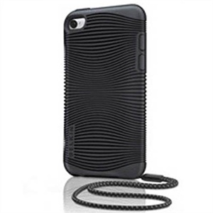 【当当销售配送】贝尔金 iPod touch 4代 加强防滑TPU保护套 黑色
