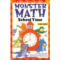 怪物数学ScholasticReader 1 Monster Math School TimeSR1