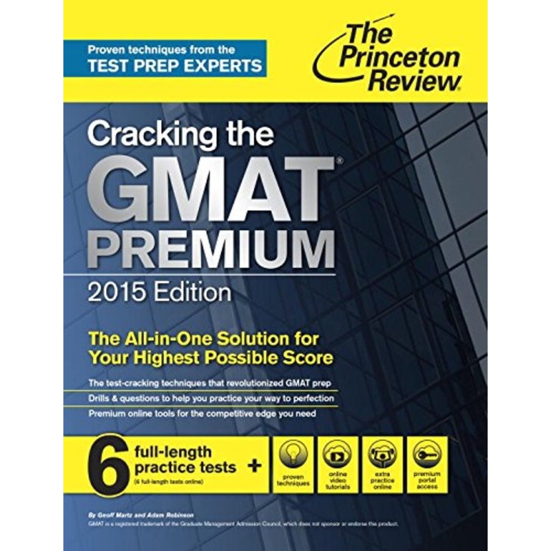 【Cracking the GMAT Premium Edition with 6 