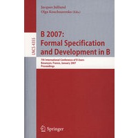 使用B语言的形式说明与开发/formal specification and development in B