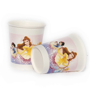 生日用品/生日聚会用品/生日派对用品/礼品/白雪公主纸杯6个/包