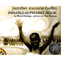 Jambo Means Hello (Caldecott Honor Book)《不同的“你好”》(1975年 凯迪克银奖绘本 ISBN9780140546521)