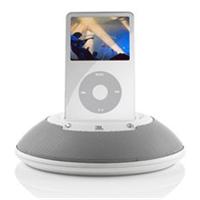 JBL on stage micro II iPhone4 iPod迷你基站音箱（可用电池）白