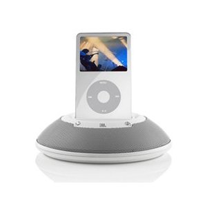 JBL on stage micro iPod迷你基站音箱II（电池/电源两用）白色