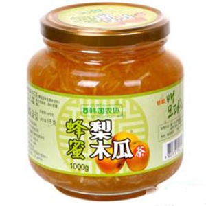 韩国农协 蜂蜜梨木瓜茶1kg