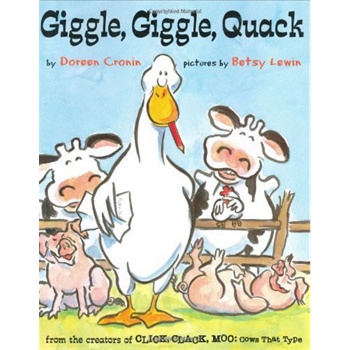 giggle, giggle, quack [hardcover] 嘻哈农场:吱咕,吱咕,嘎[精装]