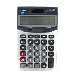 【当当销售配送】卡西欧（CASIO） AX-120S 商务计算器