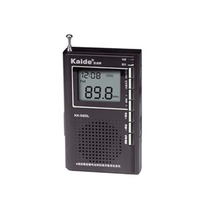 凯迪收音机KK585L 四波段数字显示锂离子电池收音机