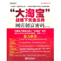 “大淘宝”战略下黄金法典——网店创富密码