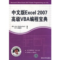   中文版Excel 2007高级VBA编程宝典 TXT,PDF迅雷下载