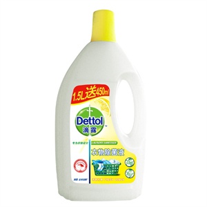 滴露 衣物除菌液 柠檬1.5升 送450ml