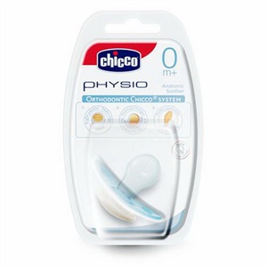Chicco 智高硅胶安抚奶嘴蓝色0个月以上