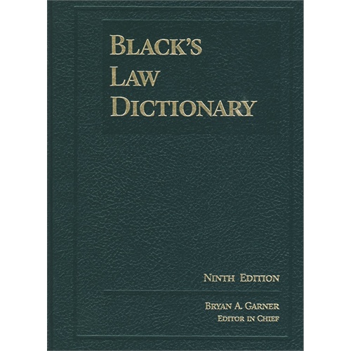 Black’s Law Dictionary，Standard Ninth Edition 布莱克法律辞典 第九版-标准版