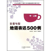 日语句型地道表达 500 例中·上级