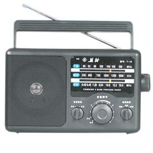 熊猫T-16 三波段便携式收音机（90MM大口径喇叭强劲输出）