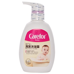 爱护 婴儿洗发沐浴露 500ml