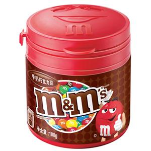 [当当自营]m&m's牛奶巧克力豆瓶装100g¥14 .20¥25.