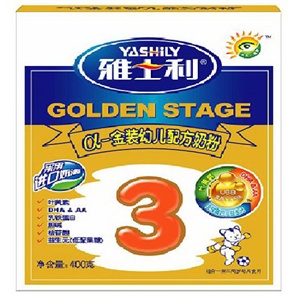 雅士利 a金装幼儿奶粉3段盒装400g