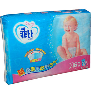 菲比珍宝装纸尿裤中码60片/包