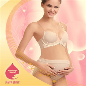 妈咪秘密 腰头隐形牙边超细面料中腰孕裤 170XL 肤色