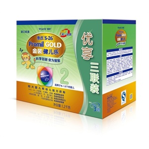 惠氏金装健儿乐三联包1200g