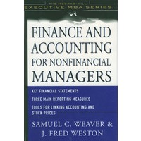 Finance and accounting for nonfinancial managers（MBA系列：财务管理）
