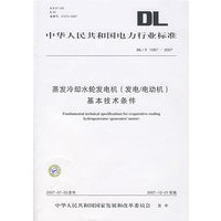 蒸发冷却水轮发电机（发电/电动机）基本技术条件