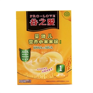 谷之爱婴幼儿DHA+AA营养小米粉 225g