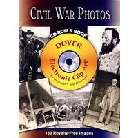 Civil War Photos CD-ROM and Book 美国南北战争照片集（书和光盘）
