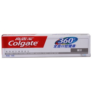 高露洁 360全面口腔健康牙膏-健洁型140gx4