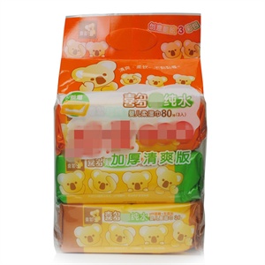 喜多HTEDI超纯水婴儿柔湿巾80p*3