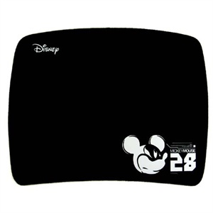 Disney迪士尼米奇头28环保网游玩家专用鼠标垫(大号) SBD1211(黑)