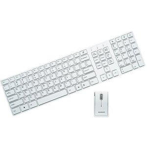 【当当自营】NEWMEN 新贵 KM-108RF 无线键鼠套装 劲舞派对－尚品（纯白色）