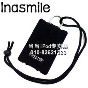 Inasmile iPod防水运动布袋（带挂绳）适用touch、classic军绿色