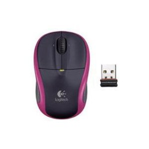 罗技(Logitech)M305无线笔记本鼠标(黑色红边)