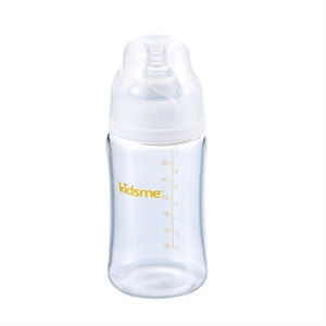 亲亲我 高硼硅玻璃奶瓶(宽口)240ml