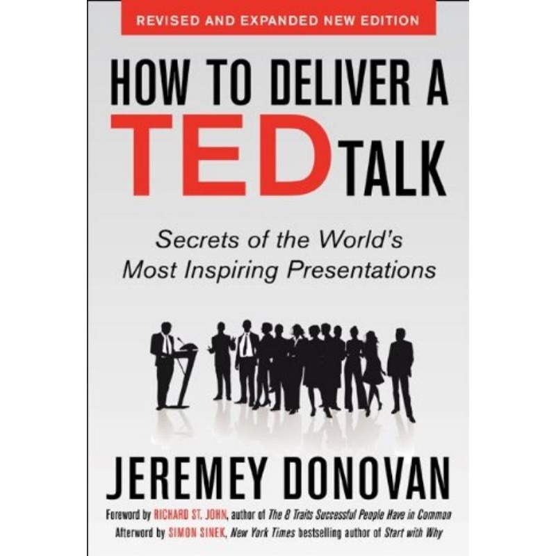 《英文原版How to Deliver a TED Talk: Secrets
