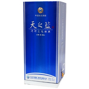 [当当自营]洋河蓝色经典天之蓝绵柔型46度480ml