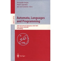 Automata, Languages and Programming 自动化、编程和语言