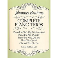Complete Piano Trios 勃拉姆斯钢琴三重奏全谱