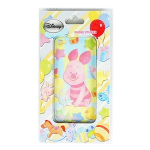 【当当自营】迪斯尼 水彩猪仔 iphone 4 手机防划伤贴(JH100178正背两面贴)