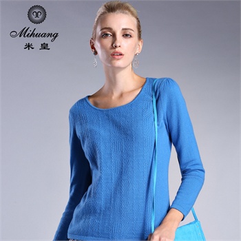 <em>羊绒毛衣</em>女套头修身便宜价格 羊绒衫短款套头