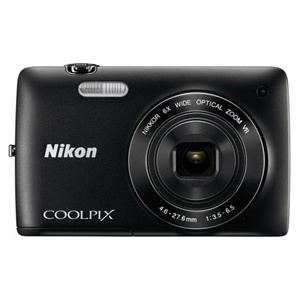 【当当自营】 Nikon尼康 COOLPIX S4300 便携数码相机 黑色（1602万像素 3寸屏 6倍光变）