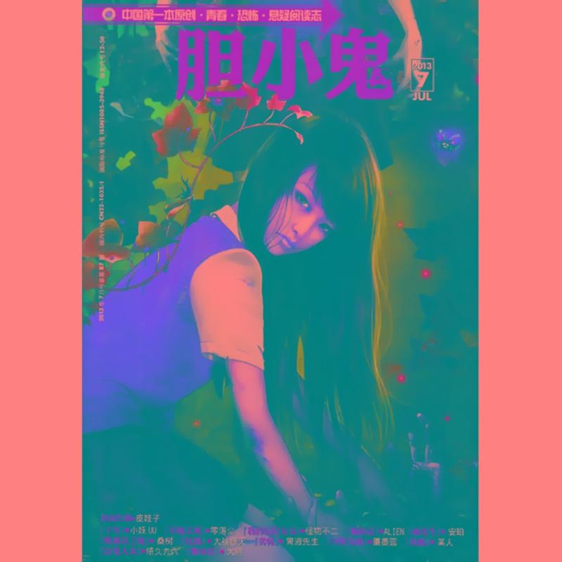 【胆小鬼杂志2013年7月 我的危险女友图片】