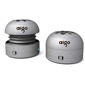 【当当销售配送】爱国者 aigo E091 音箱（银色）
