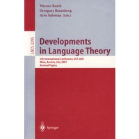 Developments in Language Theory语言发展理论