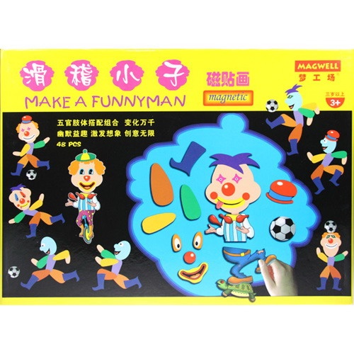 梦工场 梦画廊磁贴画系列 滑稽小子磁贴画