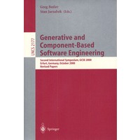 Generative and Component-Based Software Engineering
