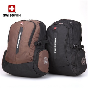 swisswin 瑞士军刀双肩旅行商务旅行背包男15.6寸电脑图片