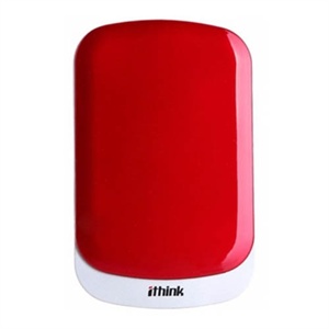 【当当自营】 Ithink埃森客 移动硬盘 2.5英寸 750G B52 活力红 3.0接口